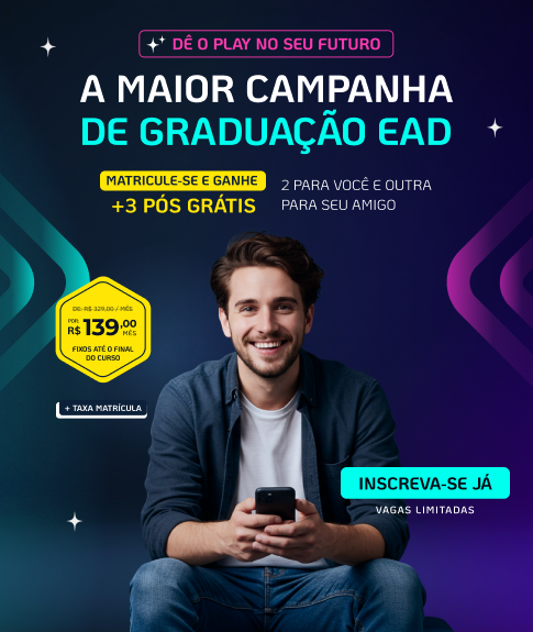 Graduação EAD FASUL Turbinada com IA Ganhe 10 cursos de IA na sua Área + 2 Pós Grátis
